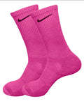 Pink nike socks