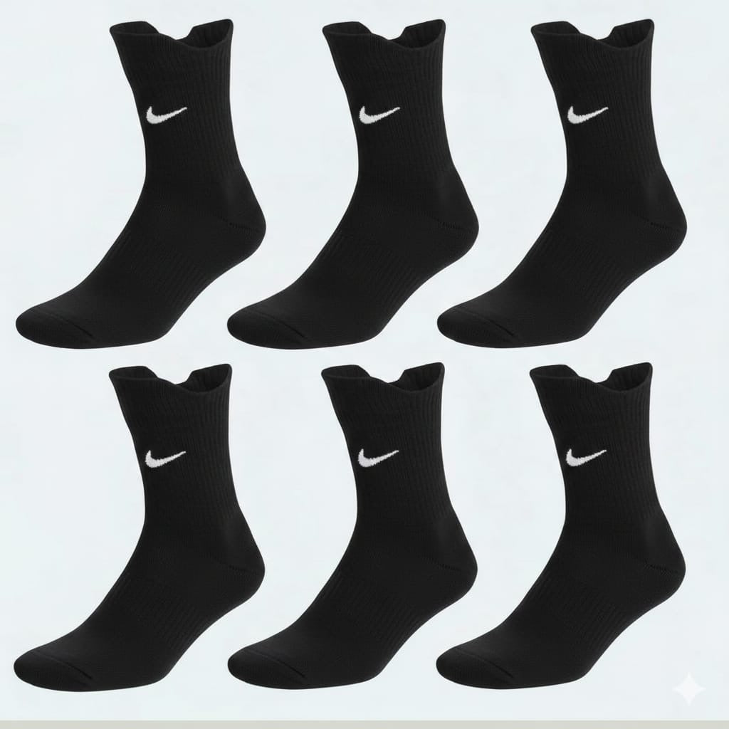 6 Nike Runx Black