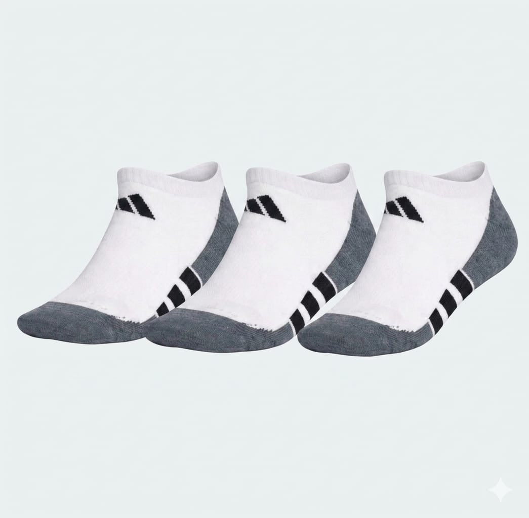 3 Adidas Ankle White Tiger Bandle