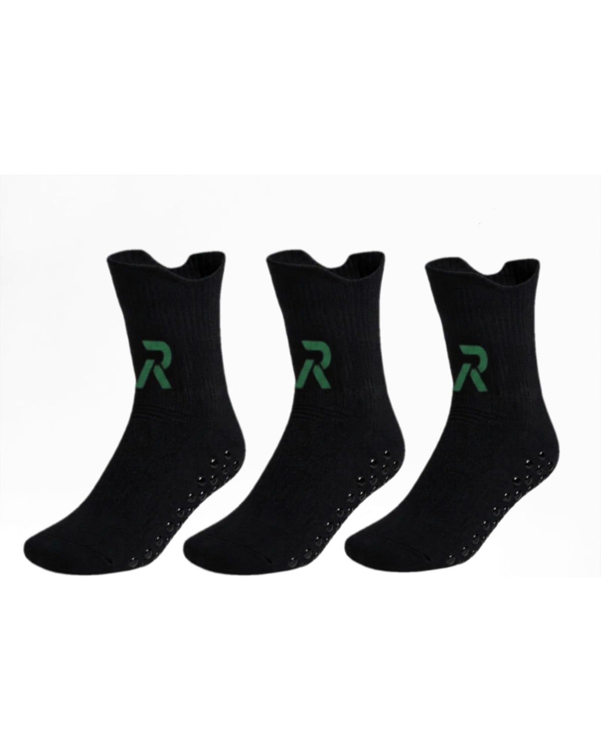 3 pairs Racore Black Runx Silicone