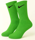 Green Nike socks