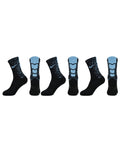 3 Black in Baby Blue Nike Silicone