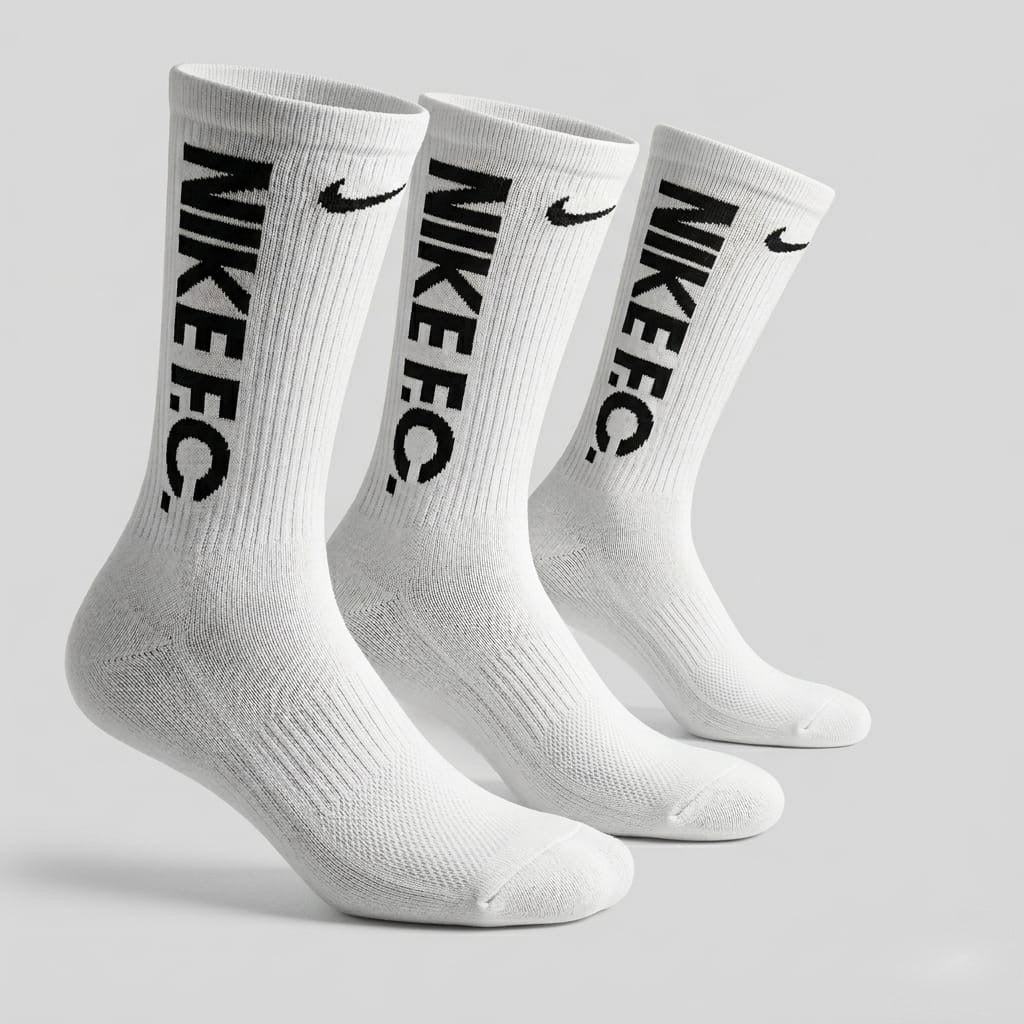 3 Pairs White FC