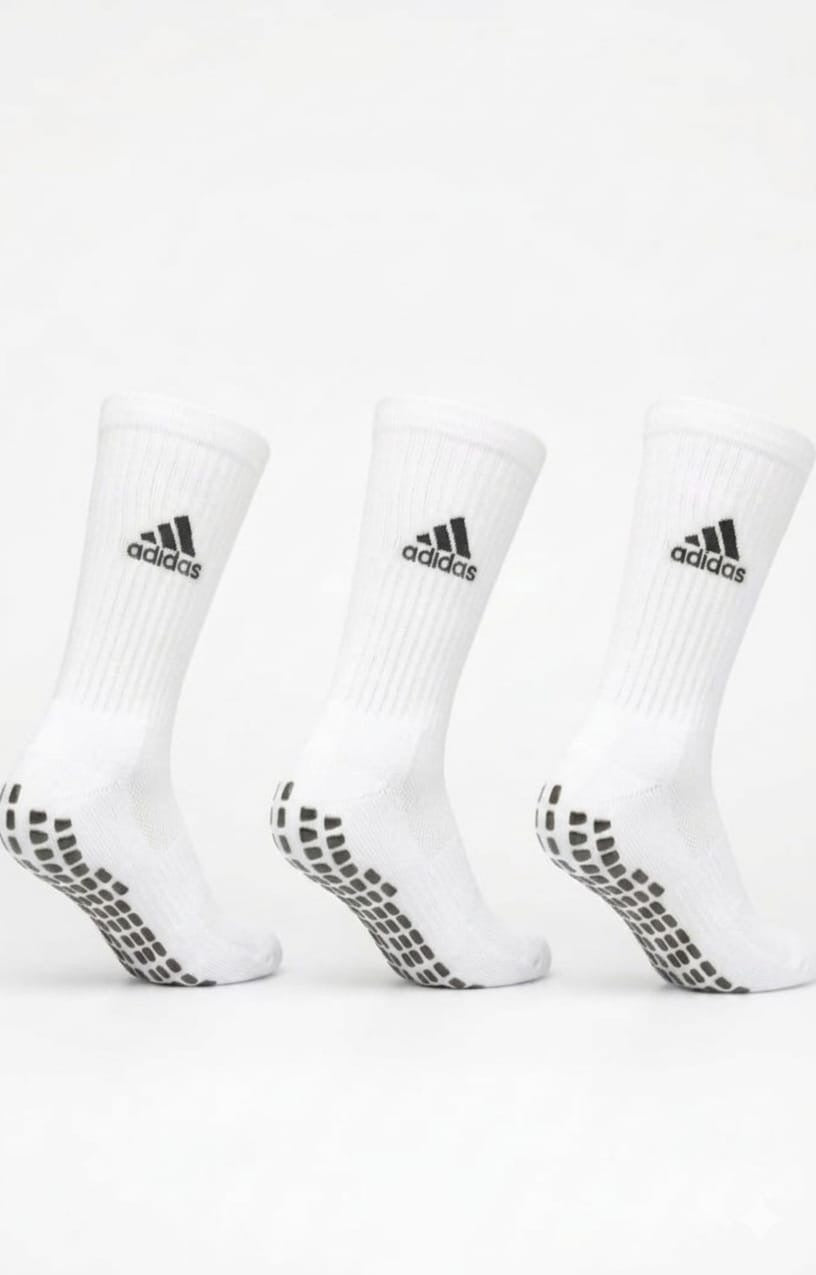 3 White Adidas silicone