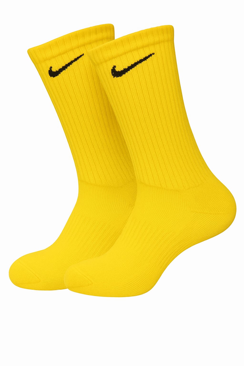 Yellow nike socks
