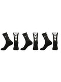 3 Black in White Nike Silicone