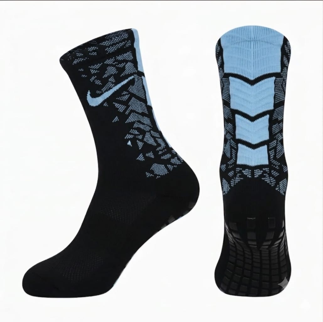 Black in Baby Blue Nike silicone