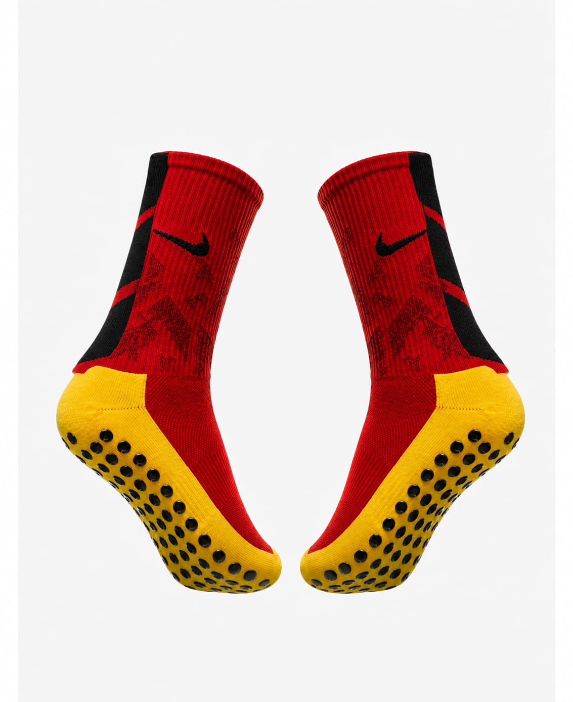 Red in Yellow Nike silicone