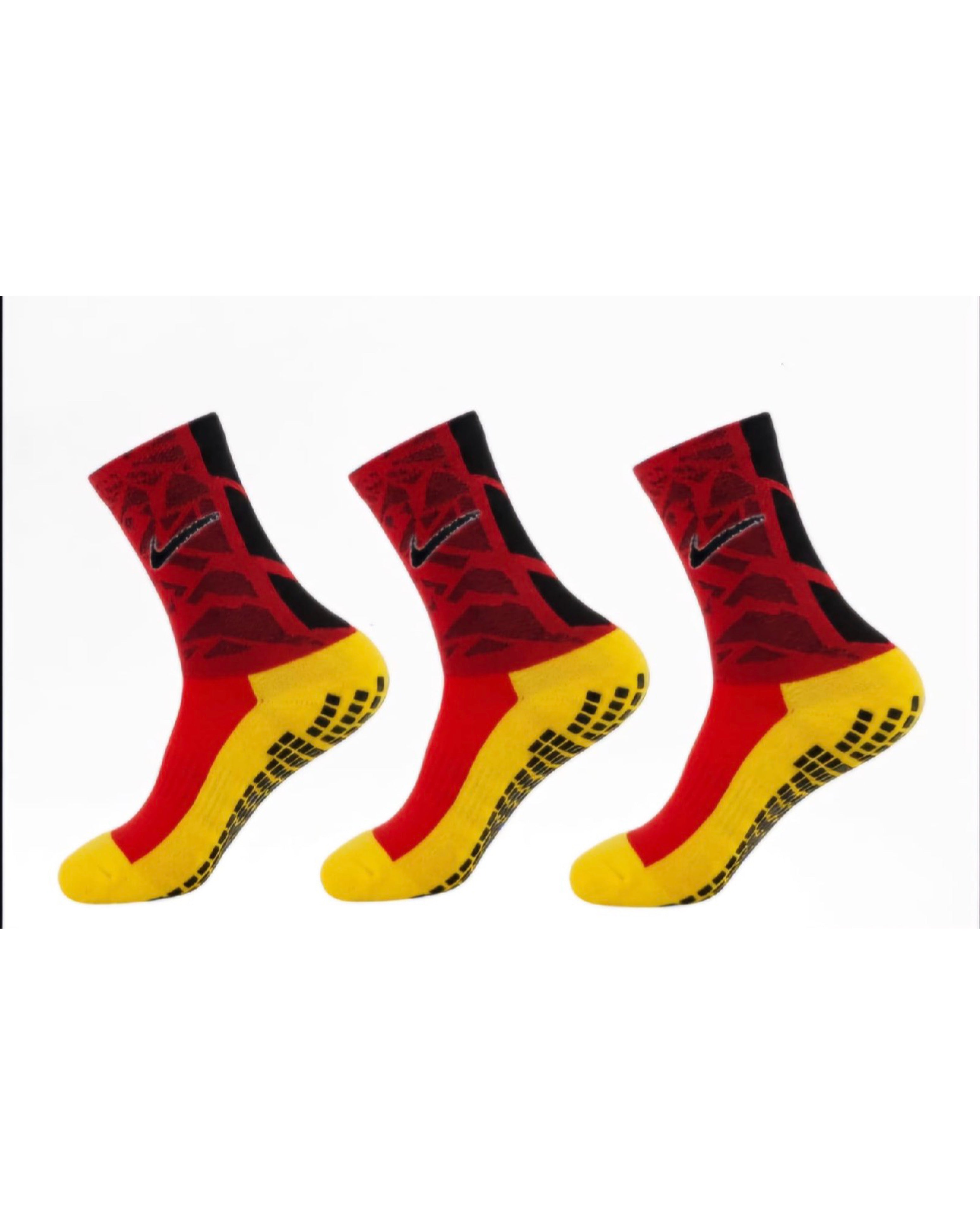 3 Red in Yellow Nike silicone