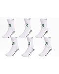 6 pairs Racore White Runx Silicone