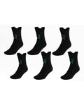 6 pairs Racore Black Runx Silicone
