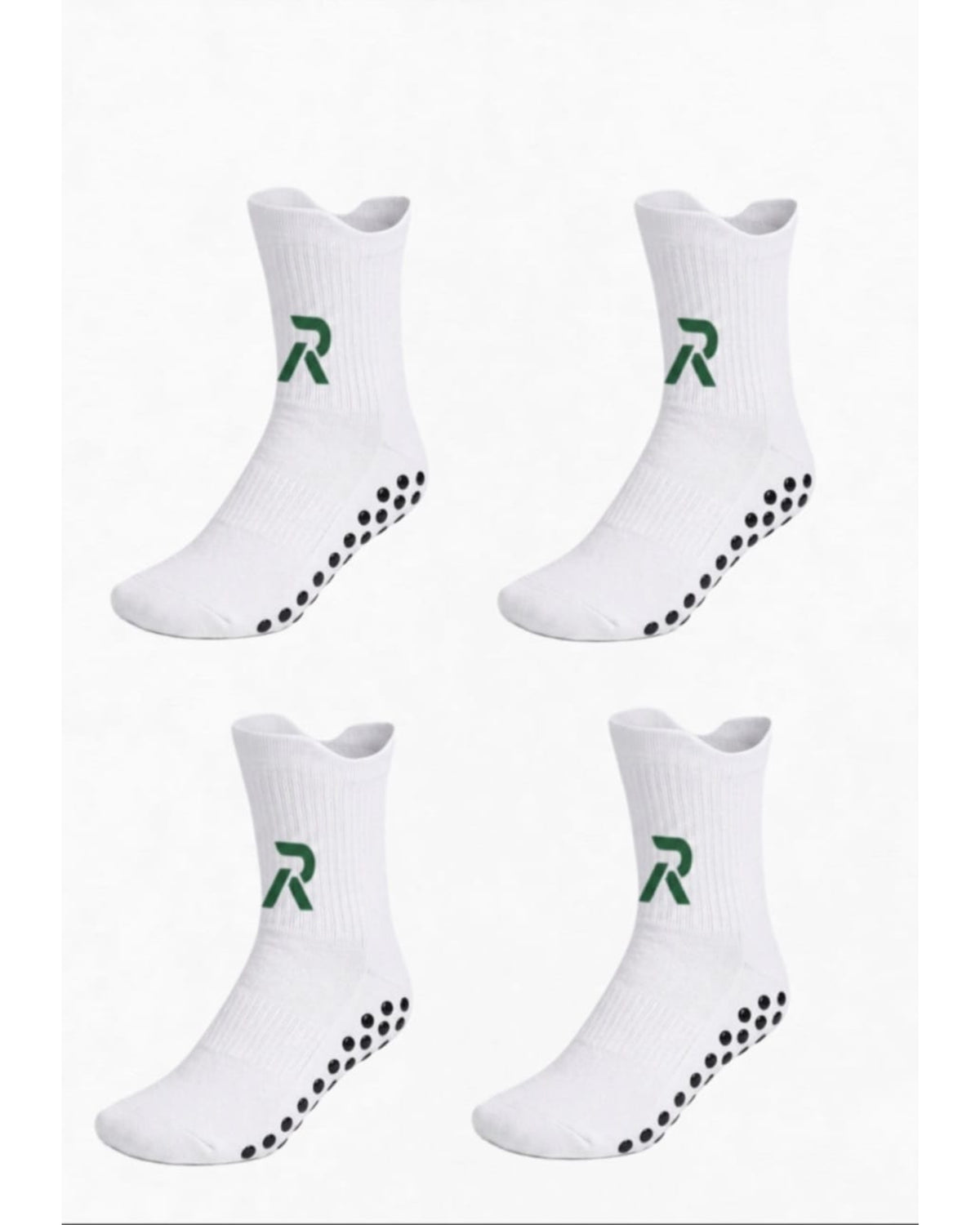 2 Pairs Racore White Runx Silicone