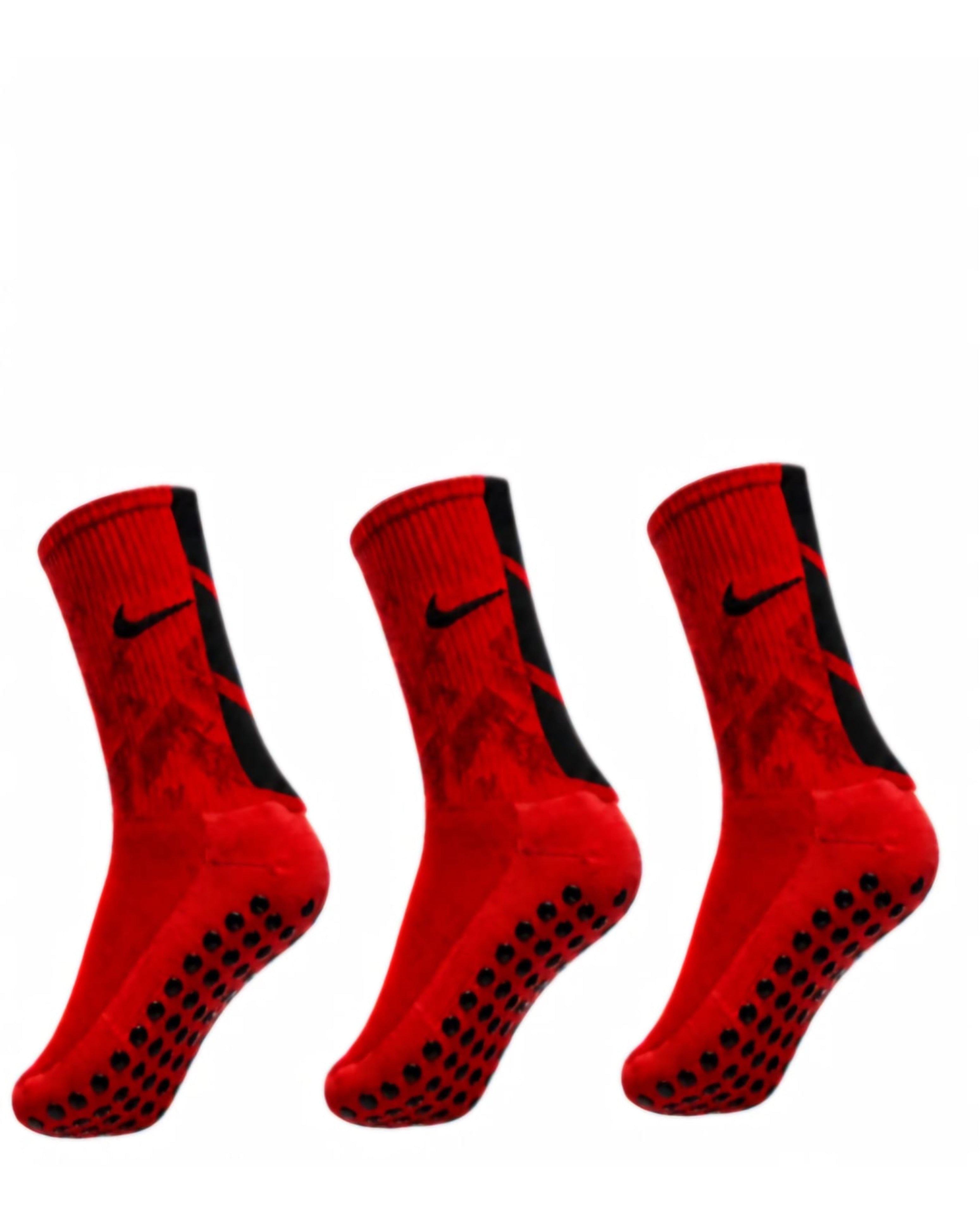 3 Pairs Red Nike Silicone