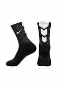 Nike silicone socks black in white