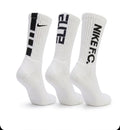 3 White Nike Bandle