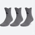 3 Pairs Gray Adidas Runx