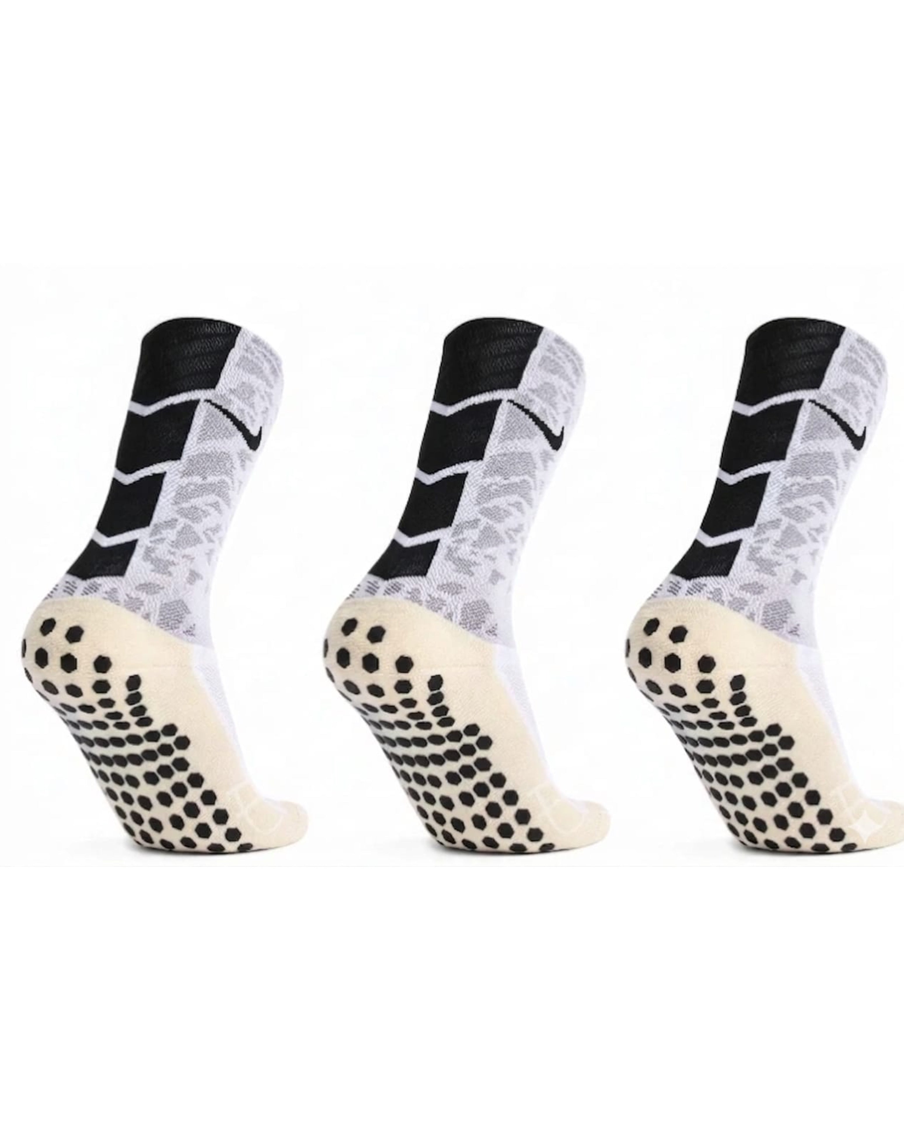 3 White in Gray Nike Silicone