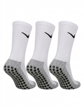3 Gray in White Nike silicone