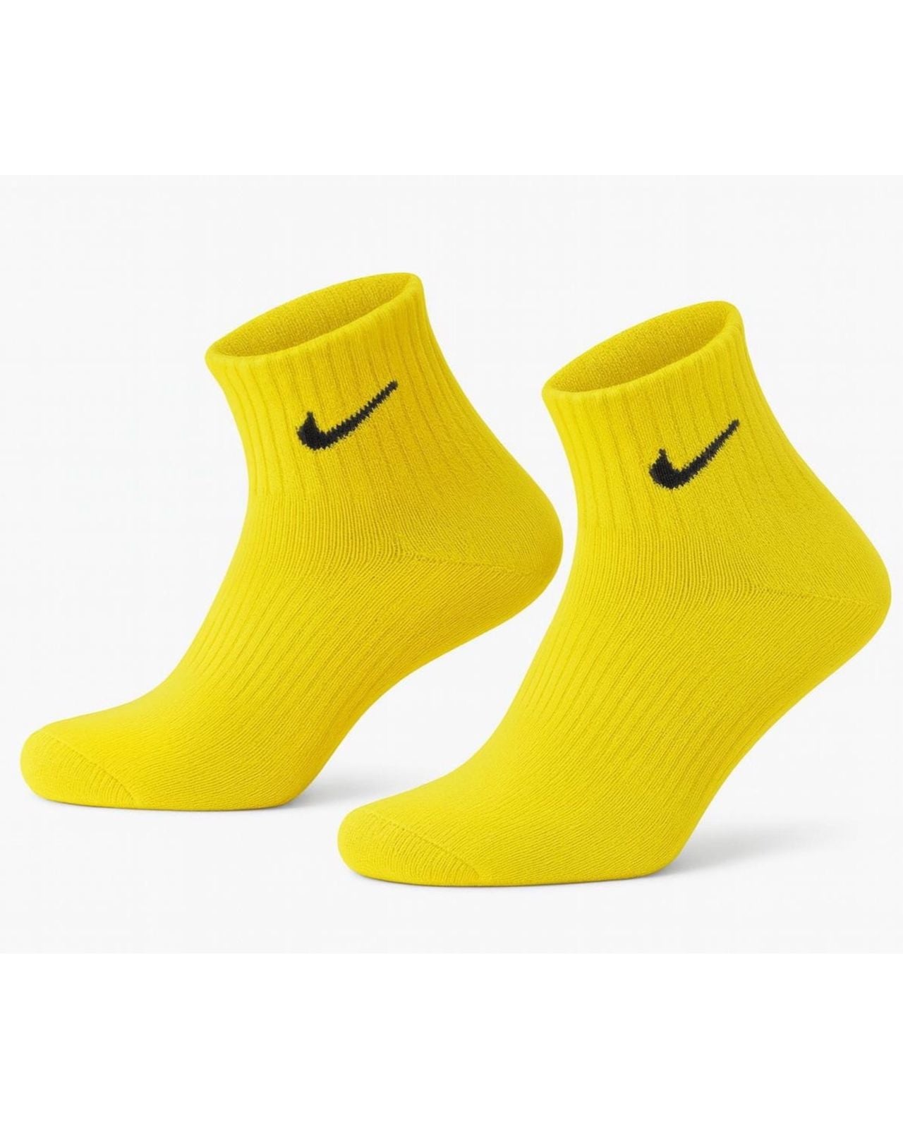 Yellow Nike Ankle Socks