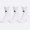 3 Pairs White Adidas Runx Socks