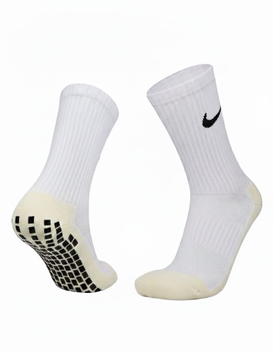 Nike silicone socks white