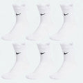 6 Pairs White Nike Runx